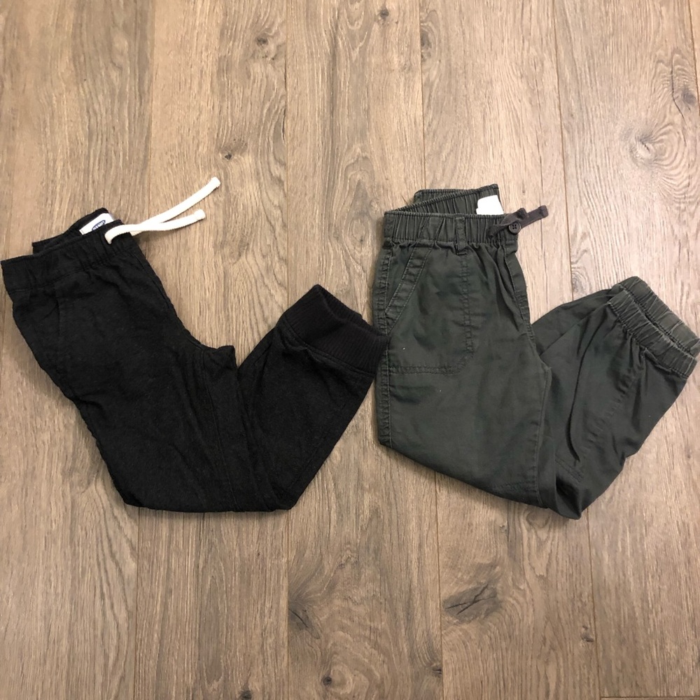 Toddler Boy jogger pants, bundled